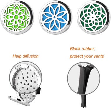 Air Freshener Diffuser Vent Clip | Vibrant Scents